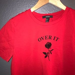 “Over It” Tee Shirt